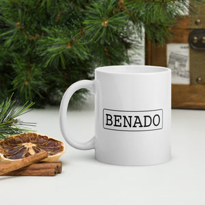 BENADO White glossy mug