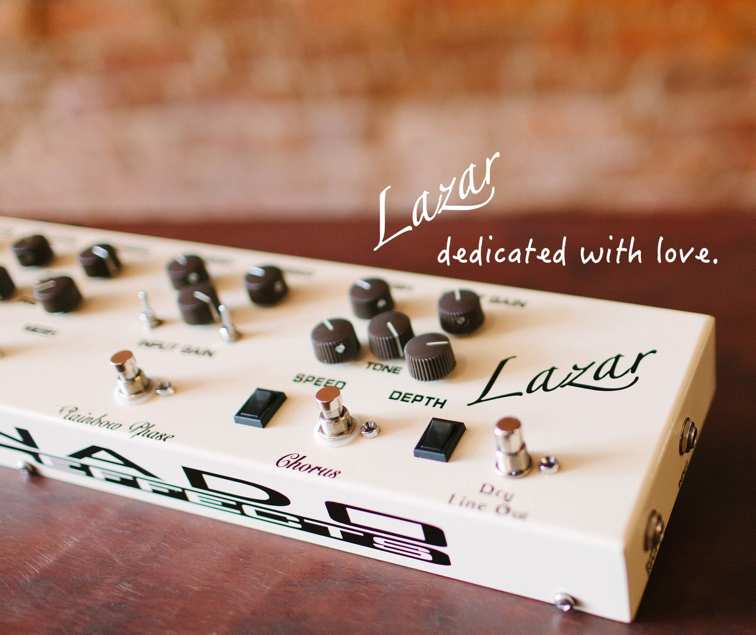 The Lazar: Analog Modulation Pedalboard