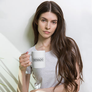 BENADO White glossy mug