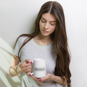 BENADO White glossy mug